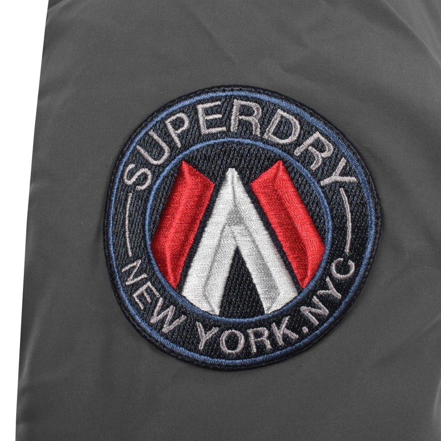 Superdry City Padded Bomber Jacket Grey M Man